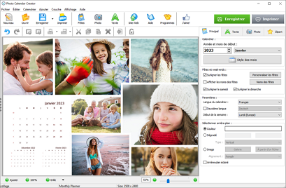 Pimentez vos calendriers avec des collages